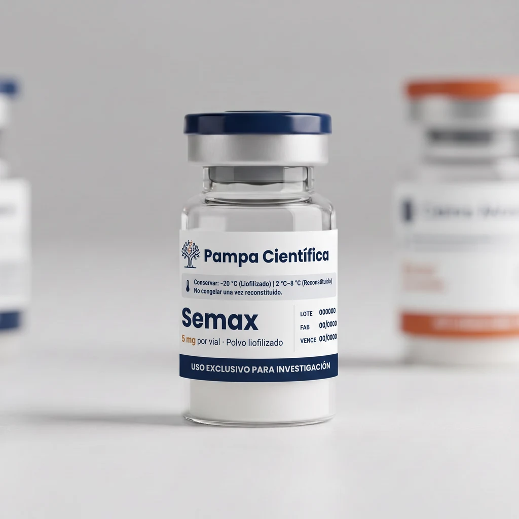 Vial de semax 5 mg de Pampa Científica