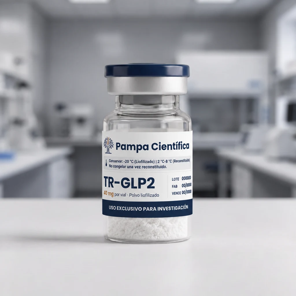Vial de TR-GLP2 40 mg de Pampa Científica