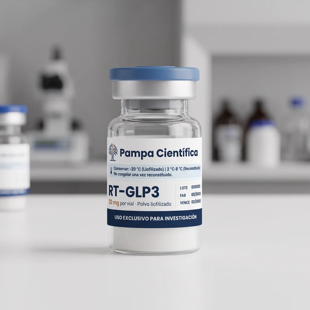 Vial de RT-GLP3 20 mg de Pampa Científica